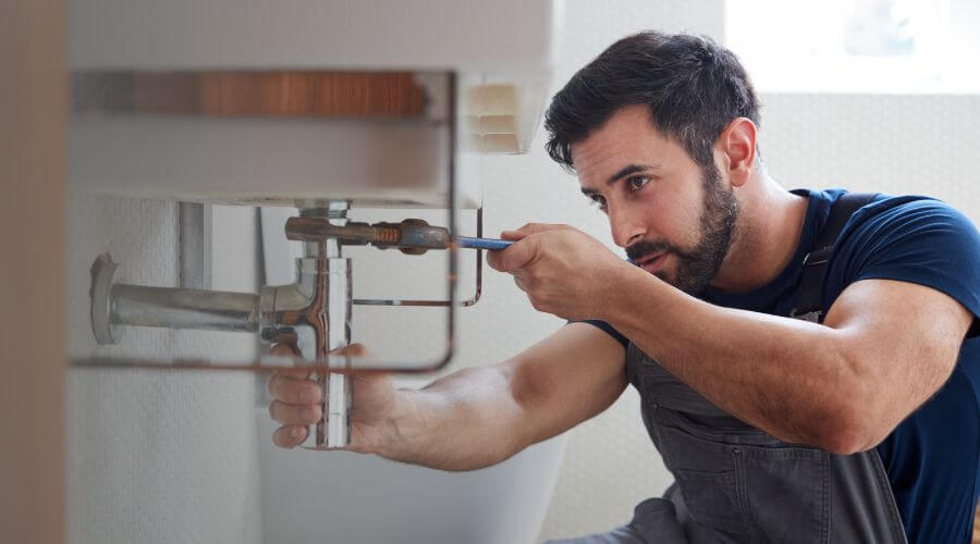 Hot water issue at sink in Medora, IN